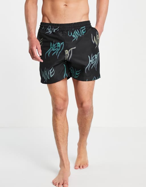 Carhartt WIP - Drift Heatwave - Short de bain - Noir, 3 de 4