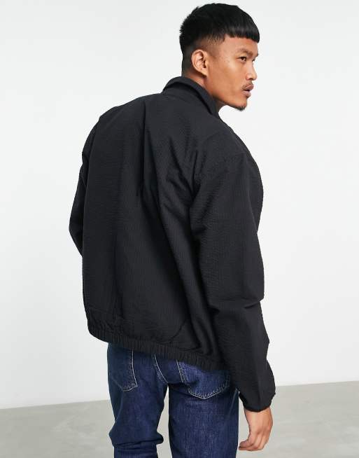 Carhartt WIP dryden seersucker jacket in black | ASOS