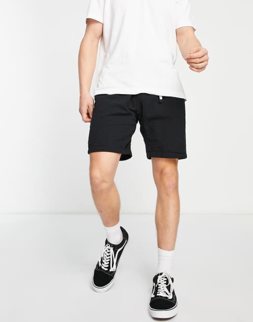Carhartt WIP - Dryden - Short en crêpe de coton - Noir