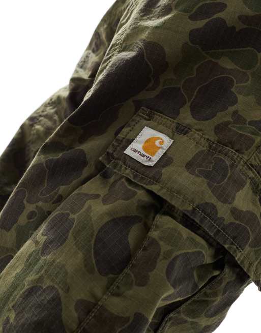 Carhartt WIP - Duck - Grønne cargobukser i regular fit, 3 af 5