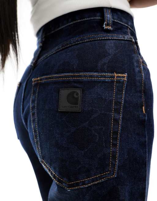 Carhartt WIP - Duck Orell - Jean - Bleu camouflage, 2 de 5