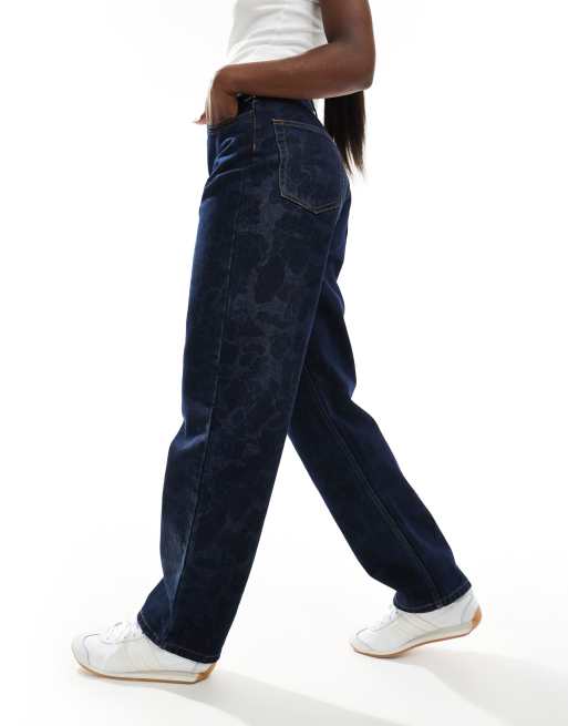 Carhartt WIP - Duck Orell - Jeans met camoprint in blauw, 5 van 5