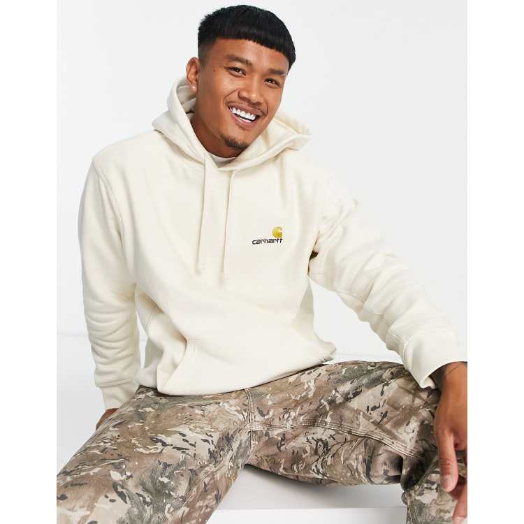 Cream discount carhartt hoodie