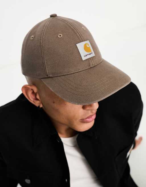 CARHARTT WIP Cappello I020222 unisex in acrilico marrone scuro