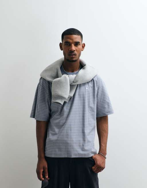 Carhartt WIP - Dupree - T-shirt à rayures - Bleu, 4 de 5