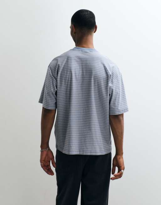 Carhartt WIP - Dupree - T-shirt à rayures - Bleu, 5 de 5