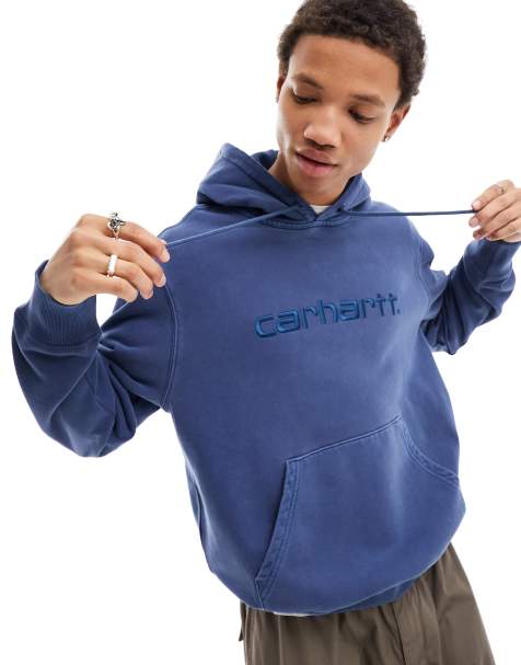 Carhartt WIP – Duster – Blå huvtröja - view 1