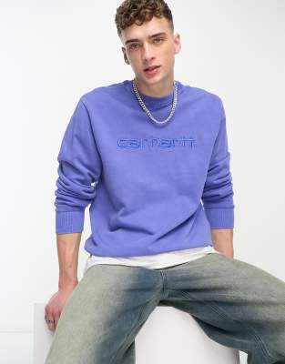 outfit felpa viola uomo