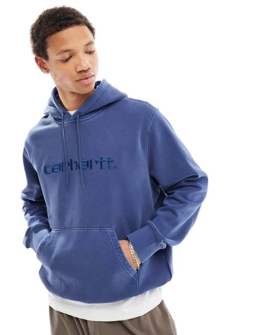 Carhartt WIP duster hoodie in blue | ASOS