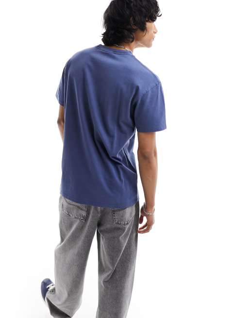Carhartt WIP – Duster – Niebieski T-shirt, 4 z 4
