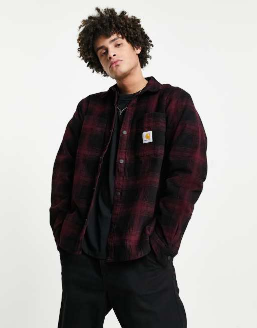 Carhartt fleece outlet shirt