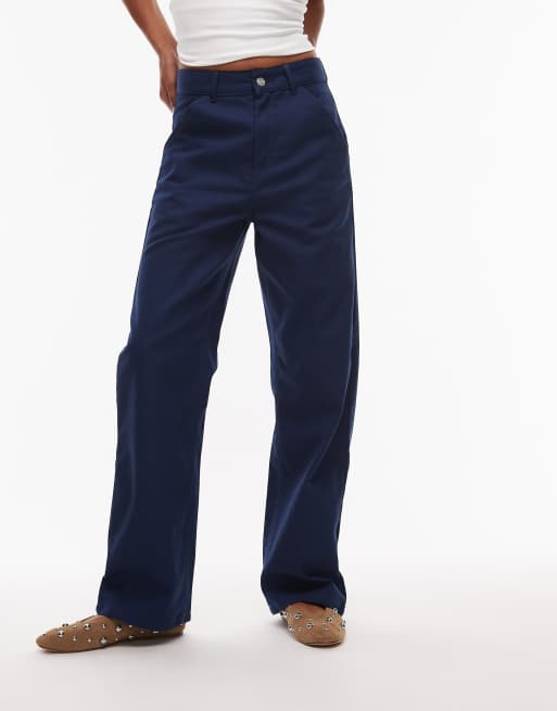 Carhartt WIP - Eenvoudige broek in blauw, 2 van 5
