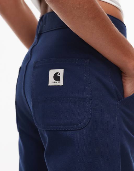 Carhartt WIP - Eenvoudige broek in blauw, 5 van 5
