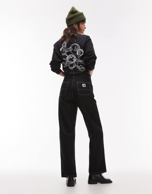 Carhartt WIP - Eenvoudige broek in zwart, 2 van 5