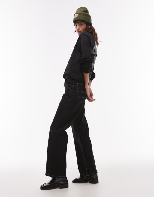 Carhartt WIP - Eenvoudige broek in zwart, 3 van 5
