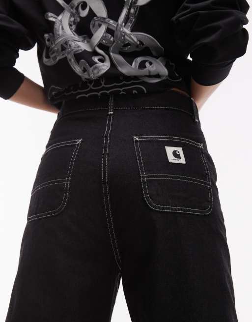 Carhartt WIP - Eenvoudige broek in zwart, 4 van 5