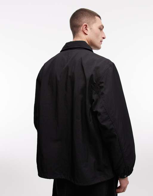 Carhartt WIP - Eightynine - Giacca coach nera con logo, 3 di 5