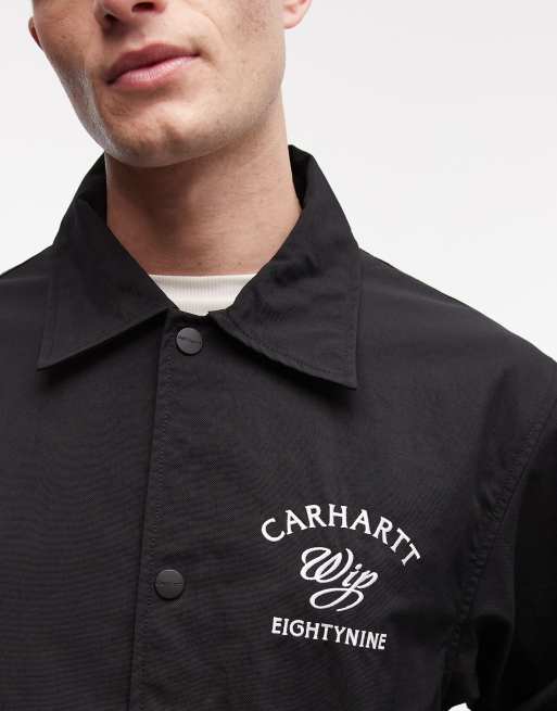 Carhartt WIP - Eightynine - Giacca coach nera con logo, 5 di 5