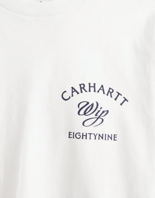 Carhartt WIP – Eightynine – T-Shirt in Weiß, 9 von 9