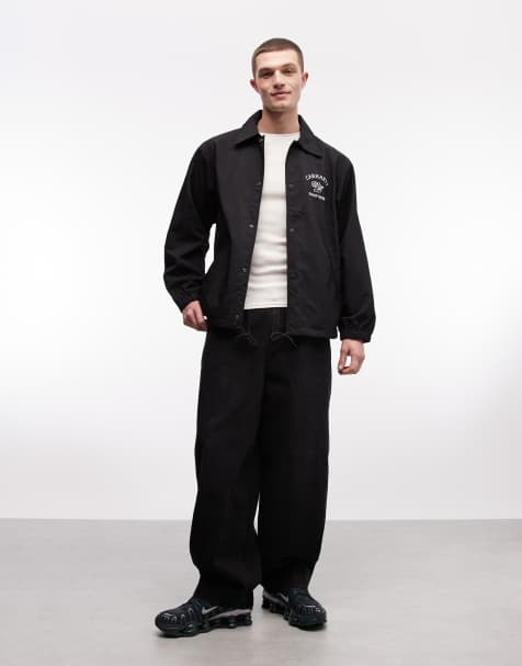 Carhartt WIP - Eightynine - Veste d'entraîneur à logo - Noir - view 1