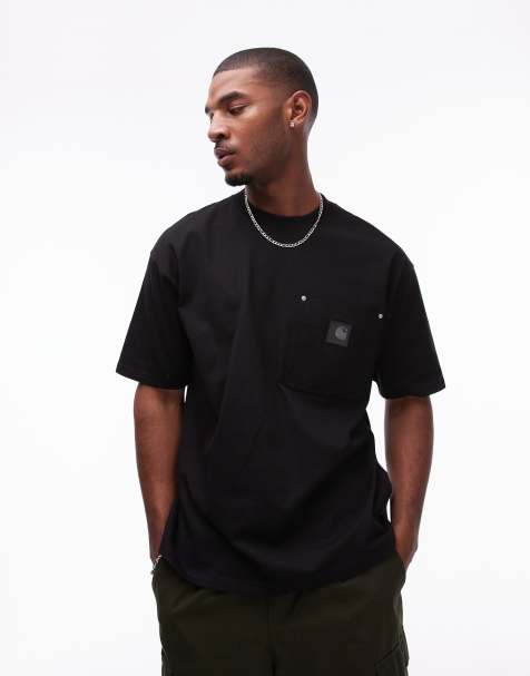 Carhartt WIP - Eldon - T-shirt à manches courtes avec poche - Noir - view 1