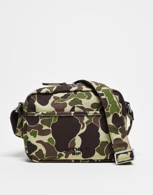 Carhartt WIP - Elford - Pilotentasche mit Military-Muster-Bunt