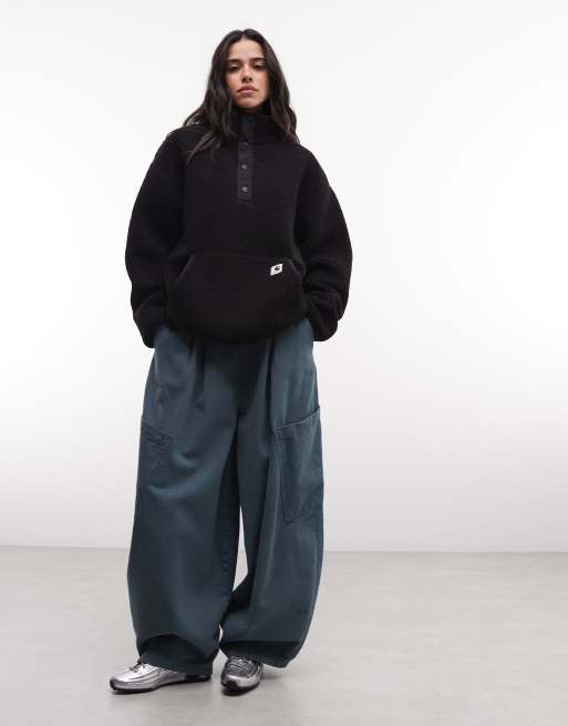 Carhartt WIP – Elliot – Liner-Jacke in Schwarz mit Trichterkragen, 2 von 4