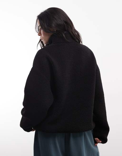 Carhartt WIP – Elliot – Liner-Jacke in Schwarz mit Trichterkragen, 4 von 4