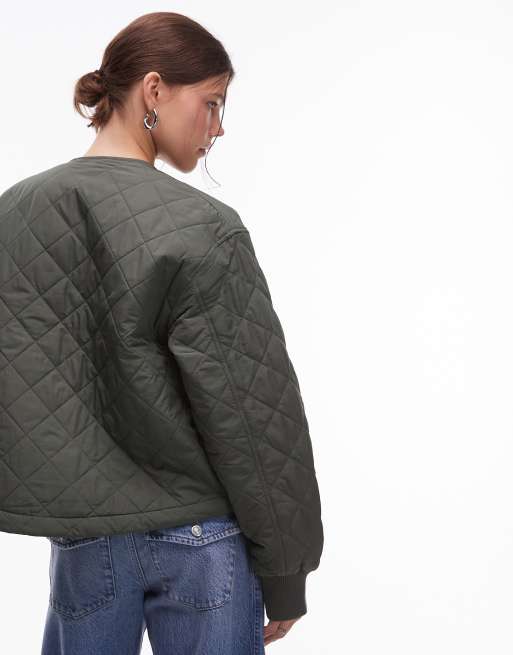 Carhartt WIP – Elma – Grön foderjacka, 4 av 4