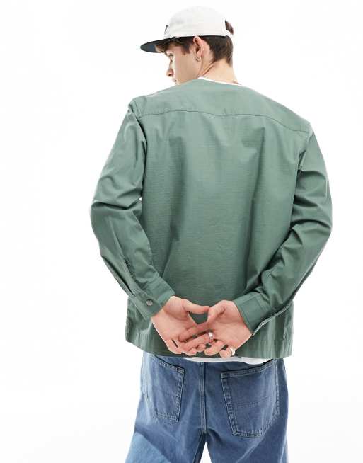 Carhartt WIP – Elroy – Grön overshirt, 3 av 4