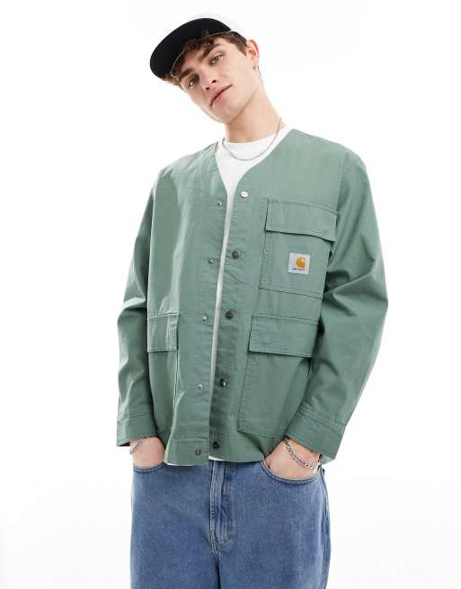 Carhartt WIP elroy overshirt in green