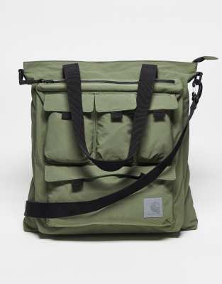 Carhartt WIP – Elway – Tragetasche in Grün