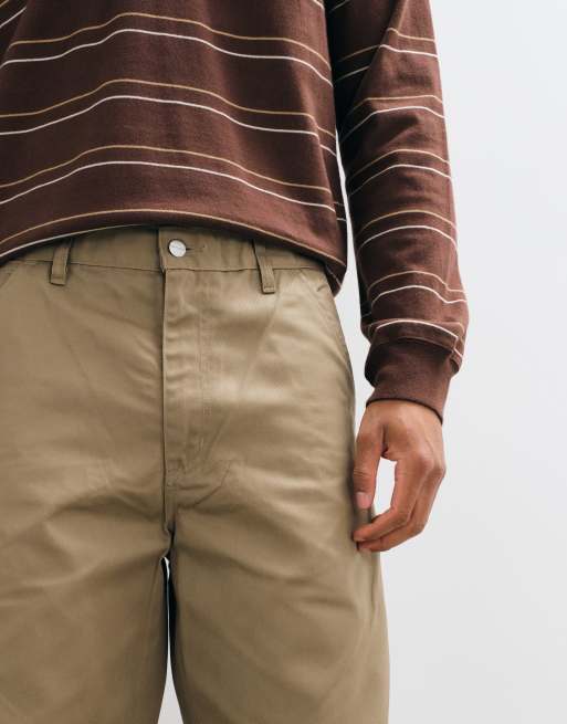 Carhartt WIP enkel byxa i beige, 3 av 5
