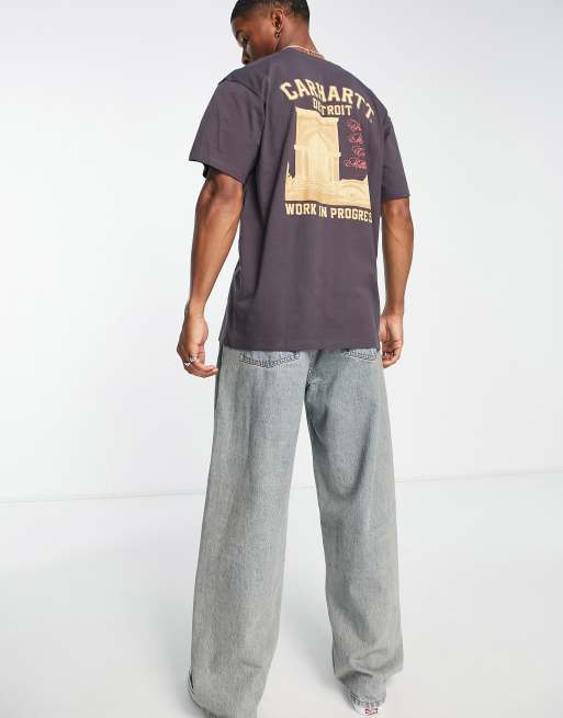 Carhartt WIP - Entrance - T-shirt viola slavato, 2 di 4