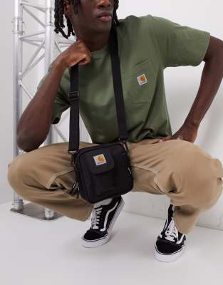 Carhartt WIP essentials flight bag in black