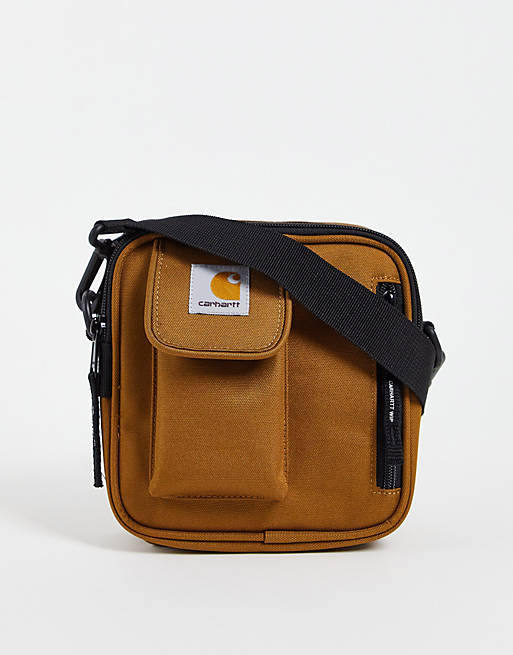 Carhartt WIP essentials flight bag in brown