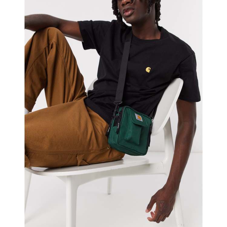 Carhartt WIP Essentials Cross Body Bag, Dollar Green at John Lewis