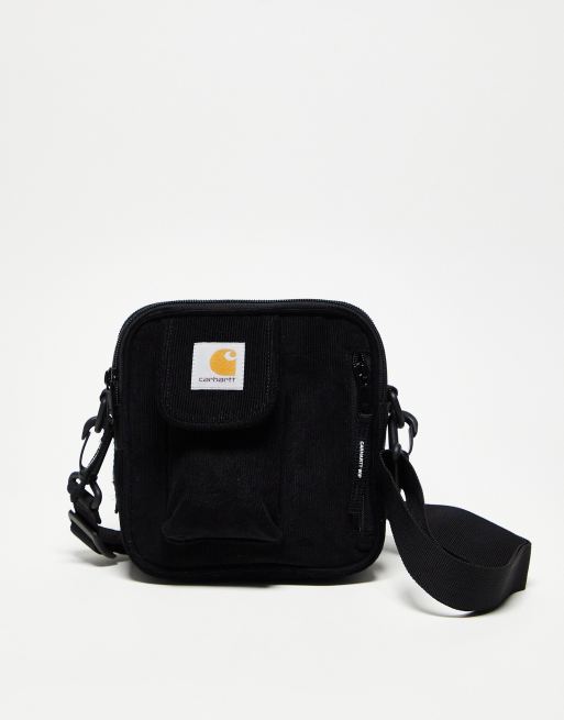 Carhartt WIP - Essentials - Uniseks reistasje van corduroy in zwart