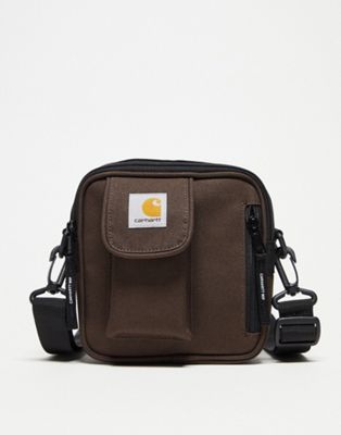 Carhartt WIP essentials unisex flight bag in brown
