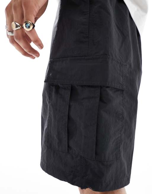 Carhartt WIP - Evers - Short cargo en nylon - Noir, 2 de 5