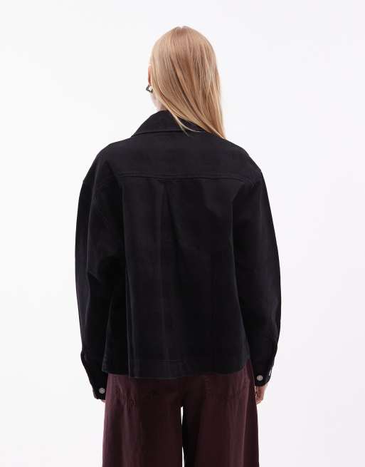Carhartt WIP - Everson - Veste chemise en jean à carreaux - Noir, 4 de 4