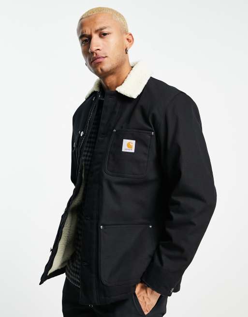 Manteau discount carhartt noir