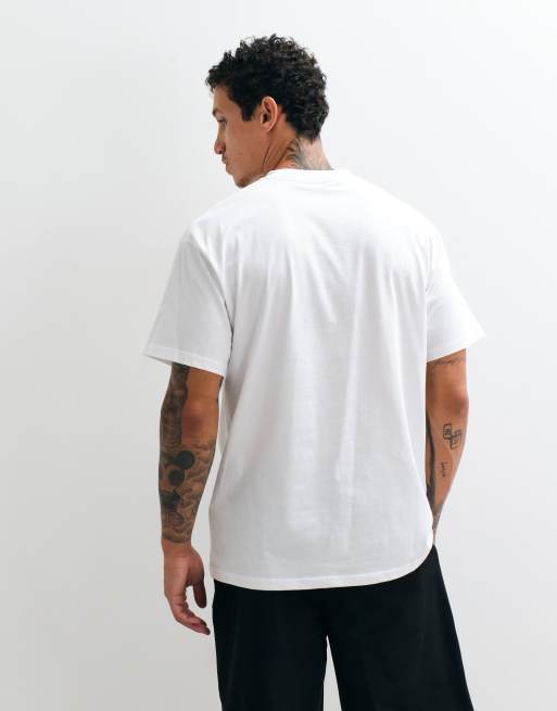 Carhartt WIP fan graphic t-shirt in white, 4 of 5