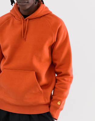 carhartt felpa arancione