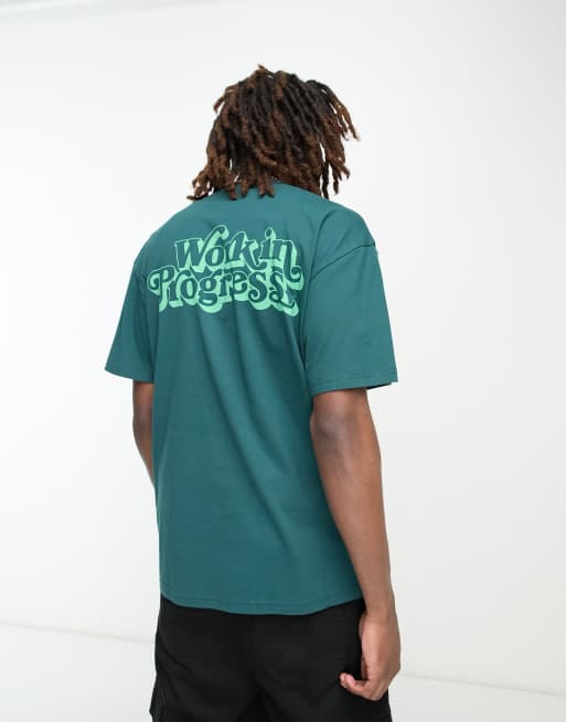 Carhartt WIP fez t-shirt in green | ASOS