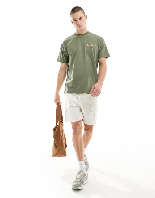 Carhartt WIP fish backprint t-shirt in green