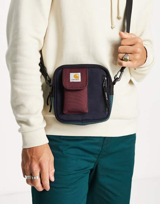 Carhartt WIP Essentials logo-patch Messenger Bag - Black