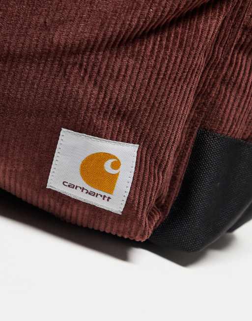 Carhartt WIP – Flint – Brązowy plecak sztruksowy unisex, 3 z 4