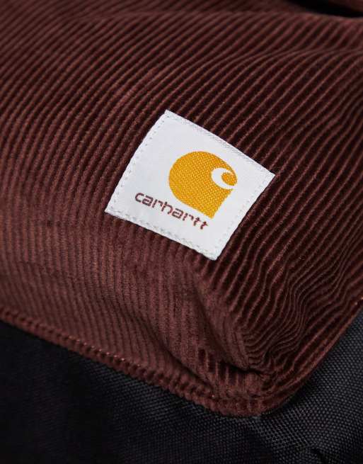 Carhartt WIP - Flint - Brun rygsæk i fløjl, 3 af 4