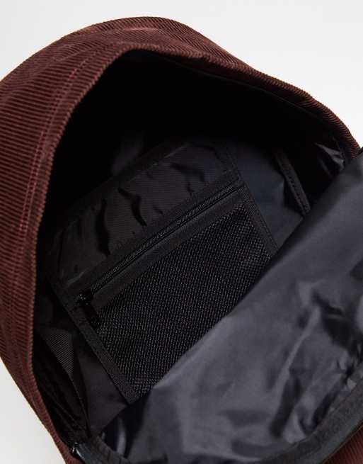 Carhartt WIP - Flint - Brun rygsæk i fløjl, 4 af 4